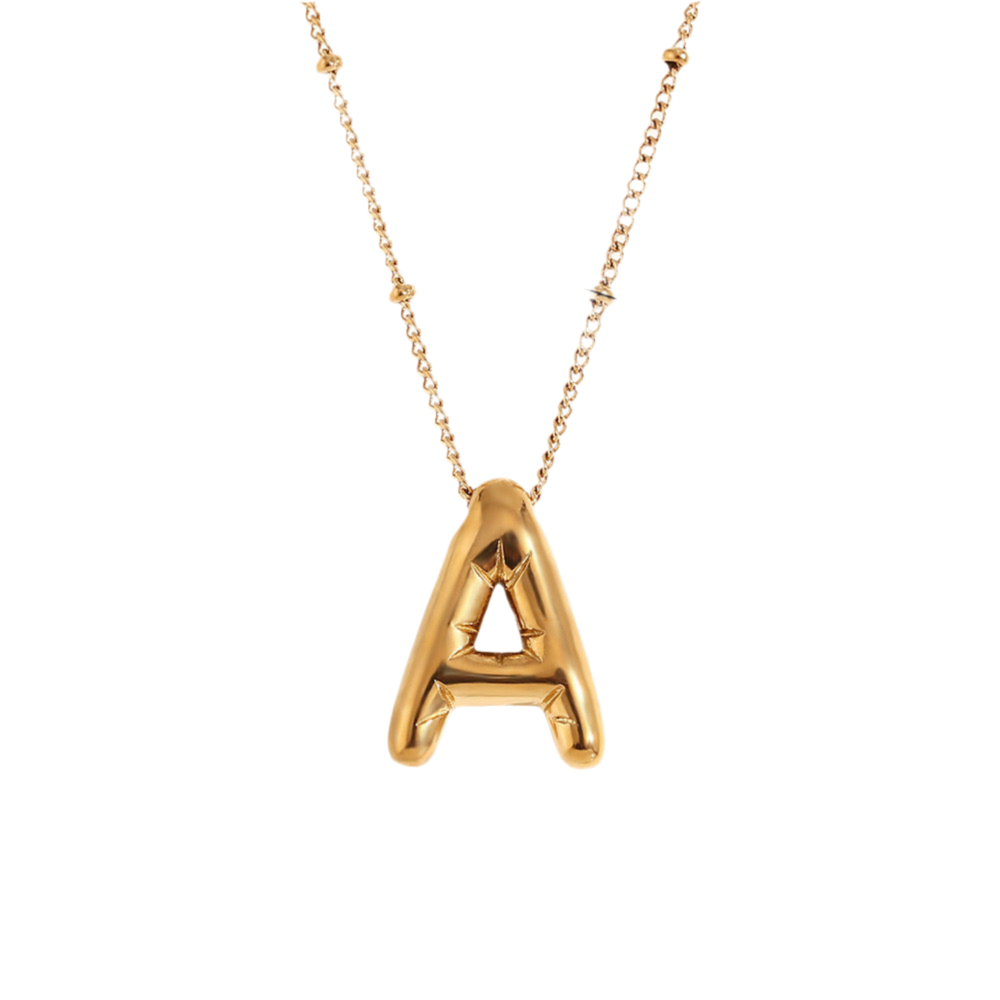 Alphabet necklace pendant