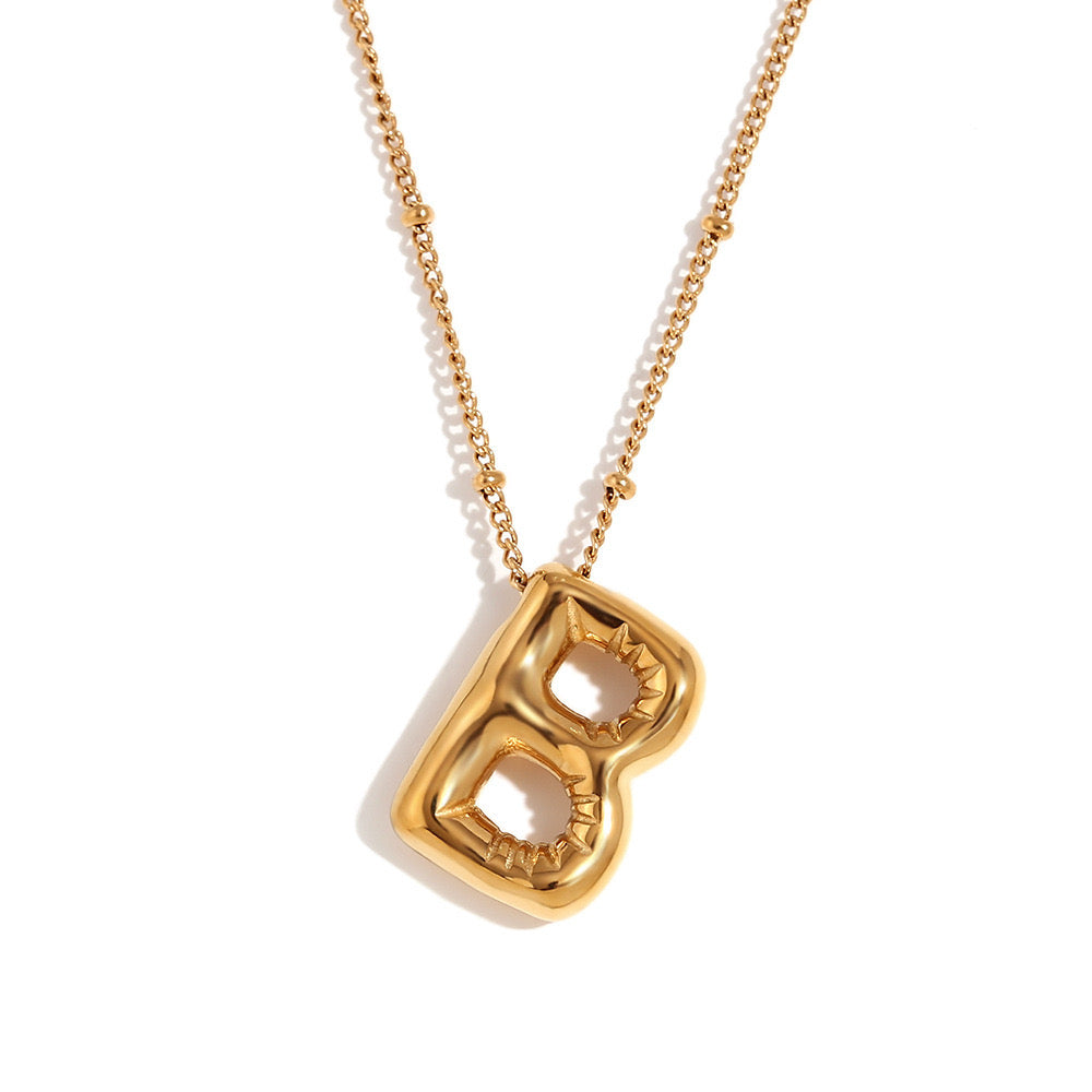 Alphabet necklace pendant
