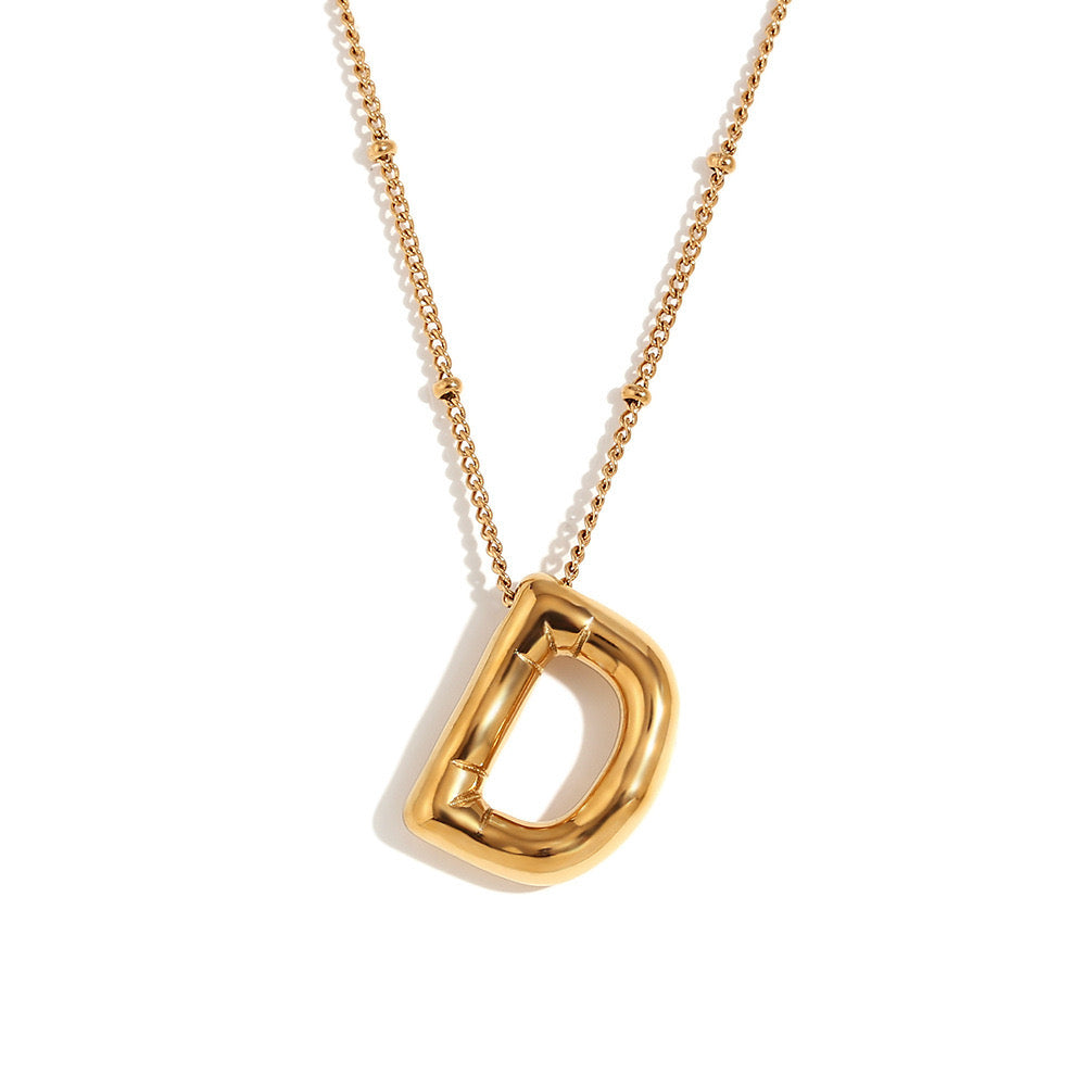 Alphabet necklace pendant