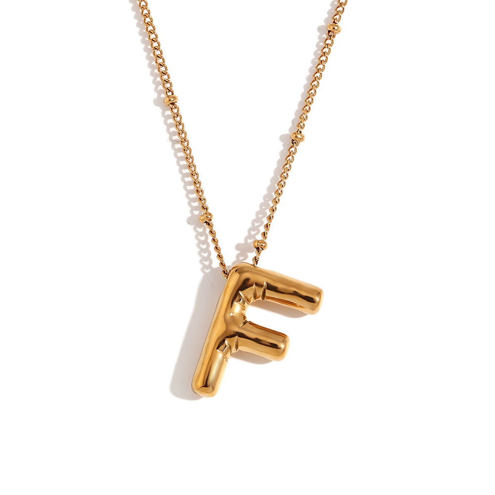 Alphabet necklace pendant
