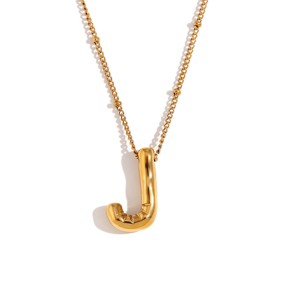 Alphabet necklace pendant