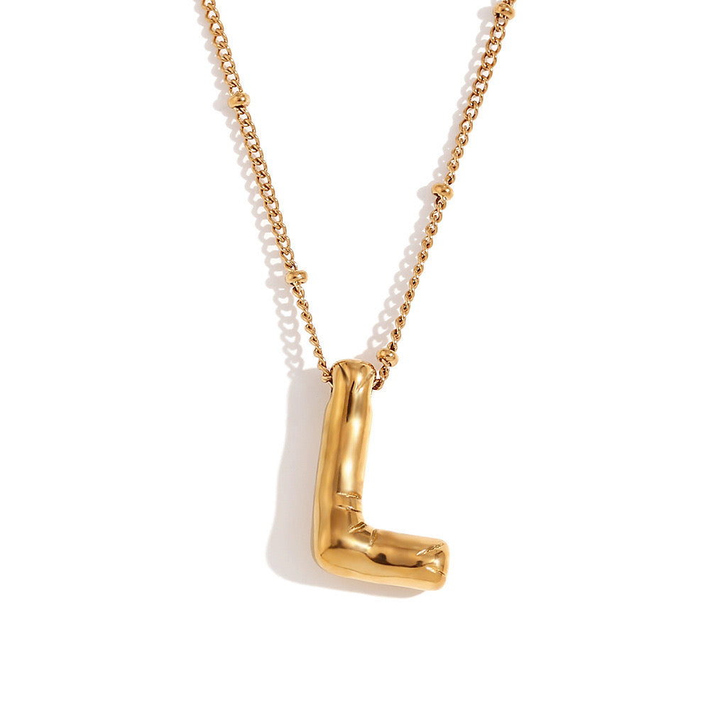 Alphabet necklace pendant