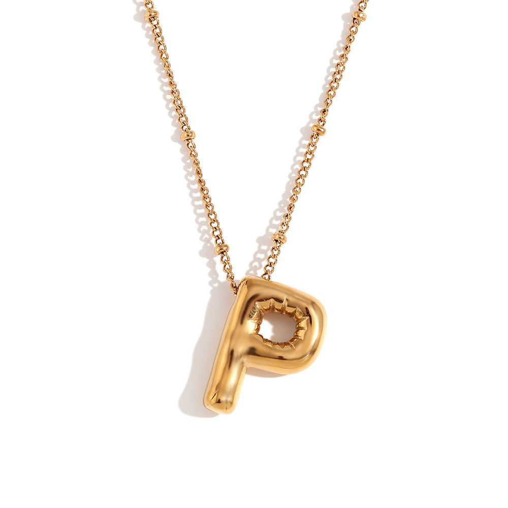 Alphabet necklace pendant