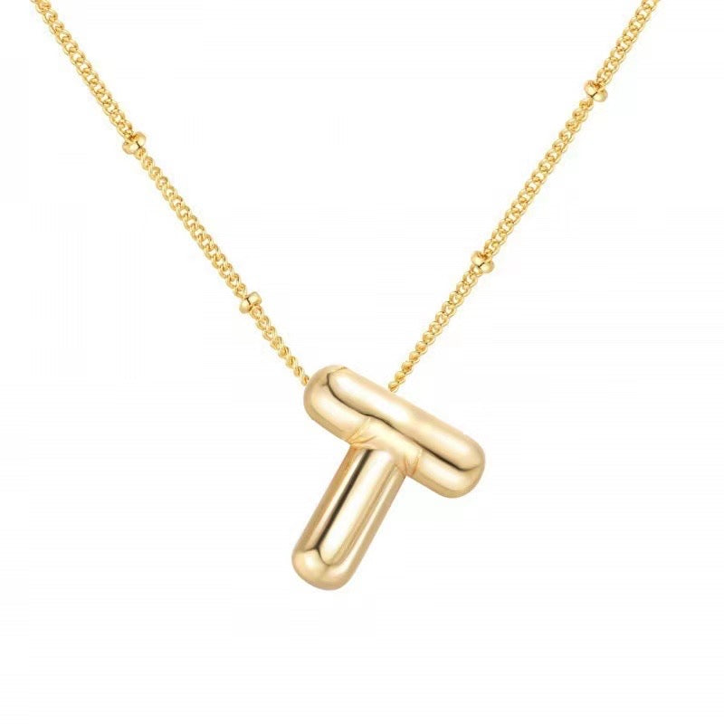 Alphabet necklace pendant