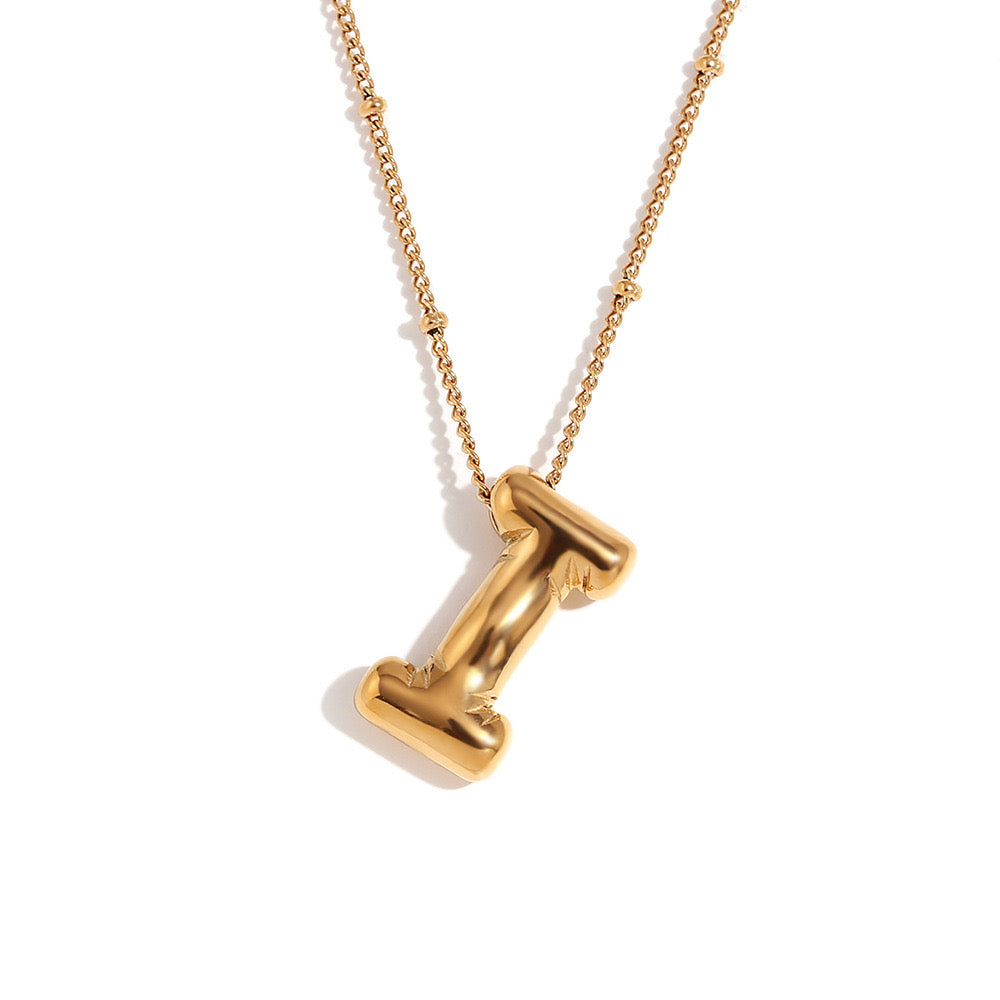 Alphabet necklace pendant