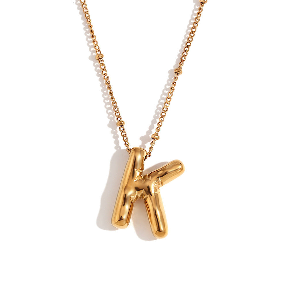 Alphabet necklace pendant